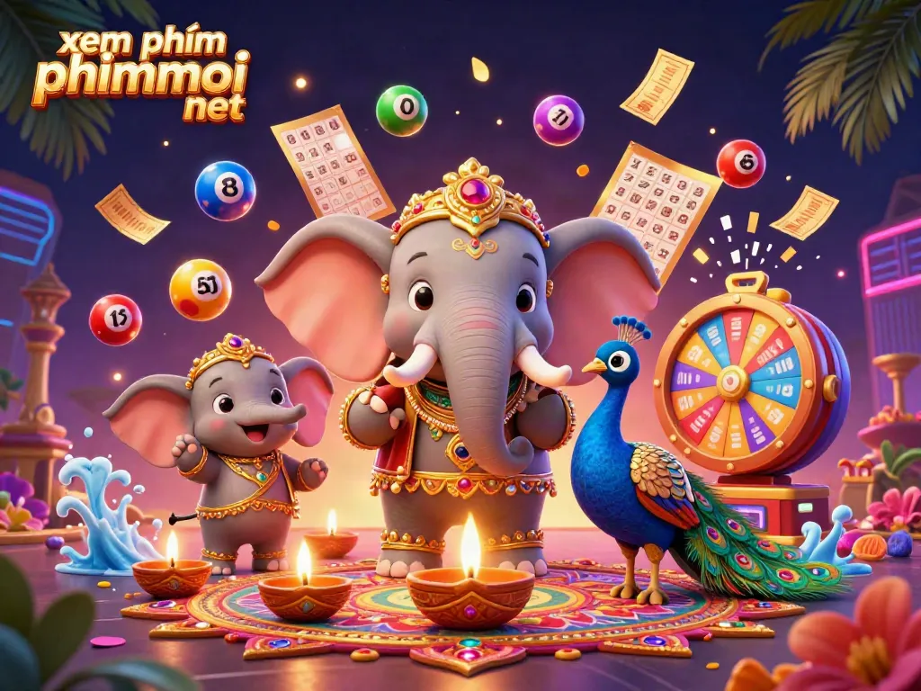Experience the thrill of xem phim phimmoi net with vibrant gambling elements and colorful characters.