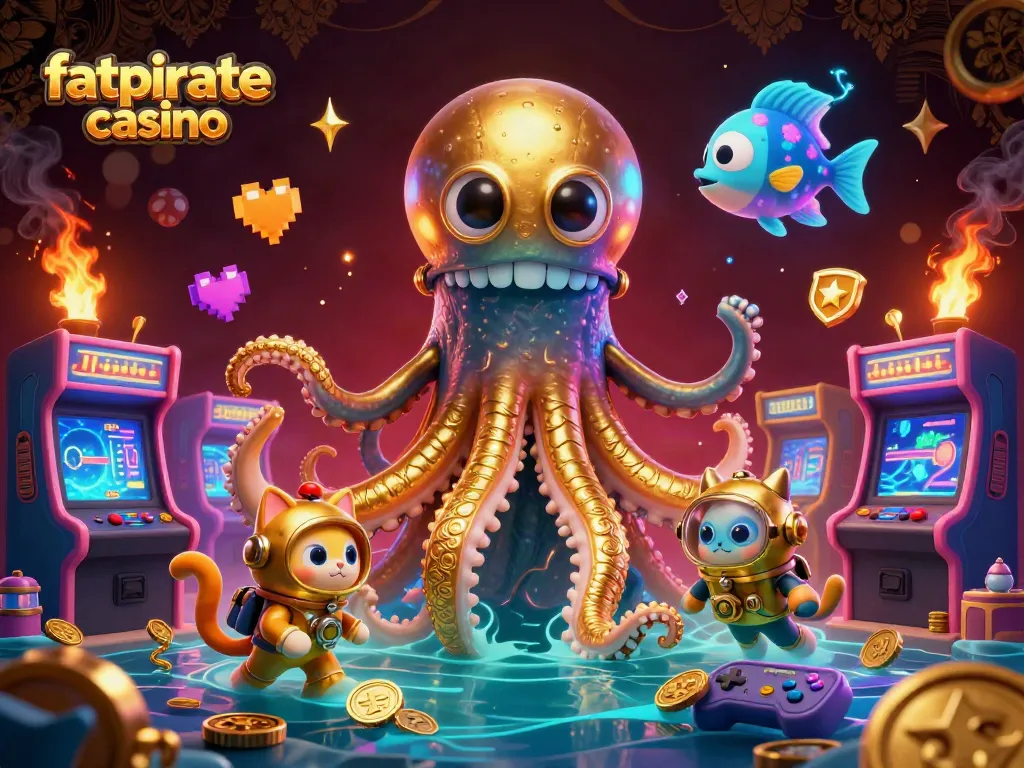 Experience exhilarating wins at fatpirate casino with unique characters and vibrant game elements.