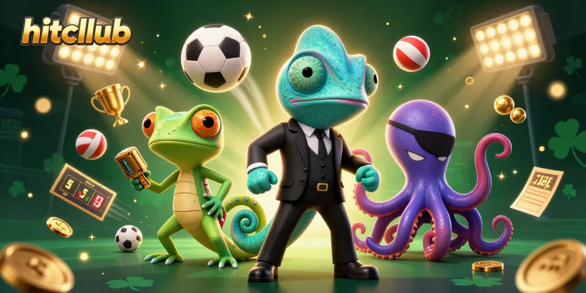 Engage with hitcllub's vibrant casino scene featuring gaming characters and dynamic elements.